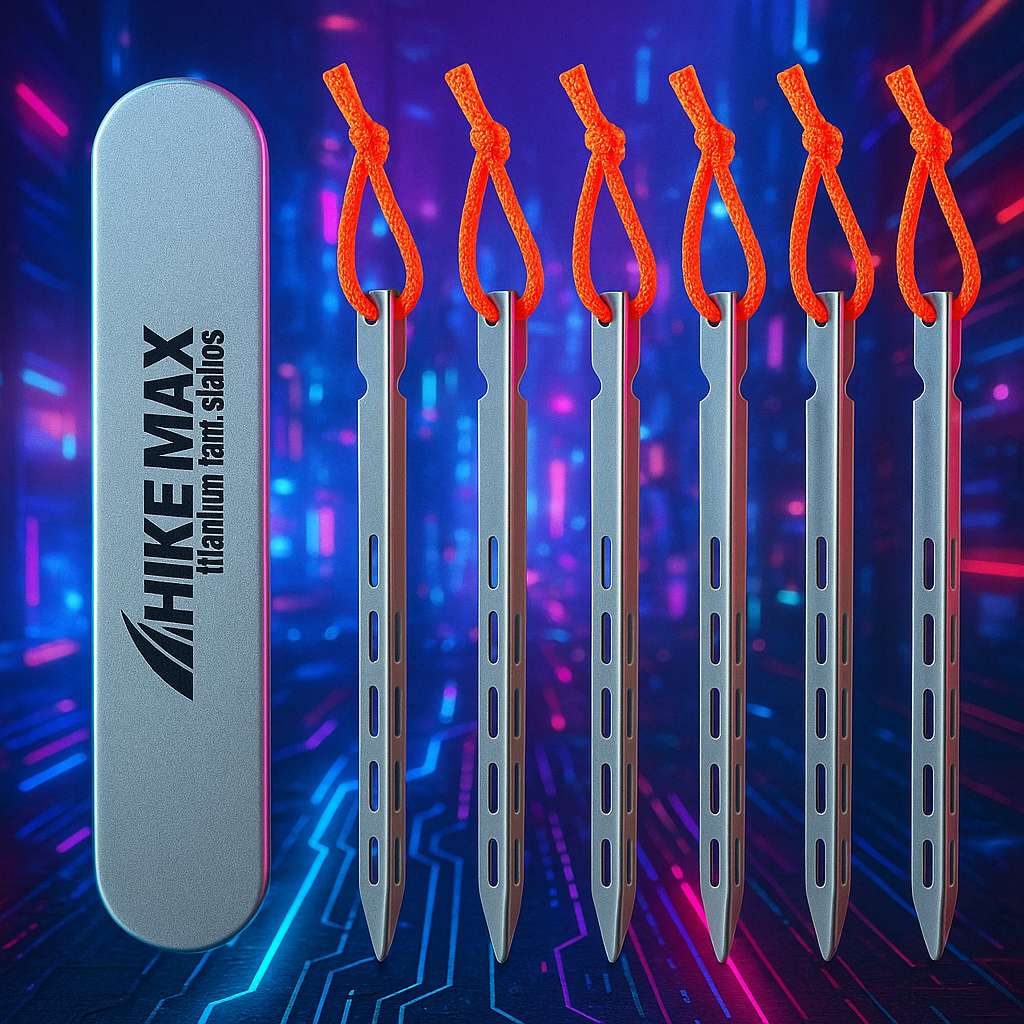Ultralight Titanium Tent Stakes